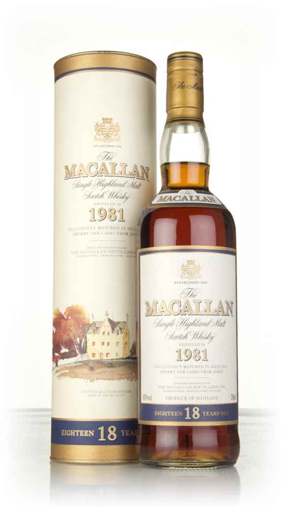 The Macallan 18 Year Old 1981