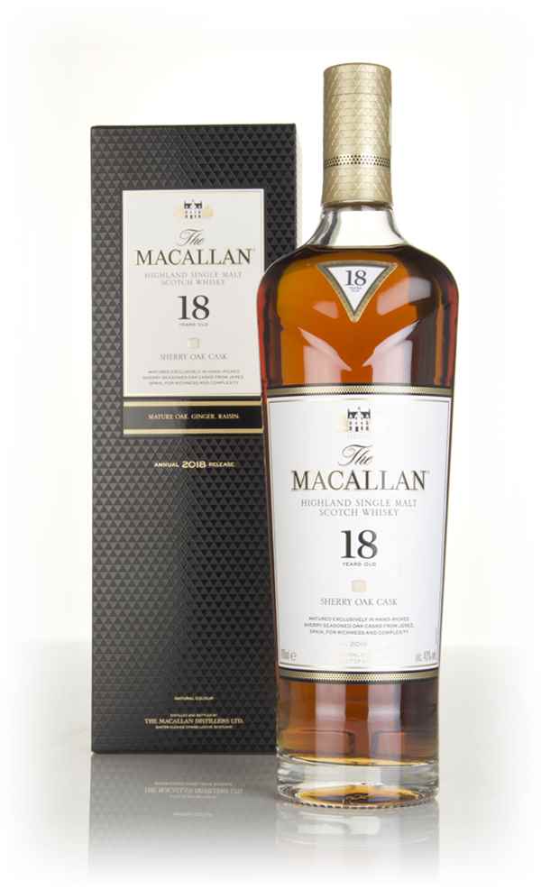 The Macallan 18 Year Old Sherry Oak (2018 Edition)