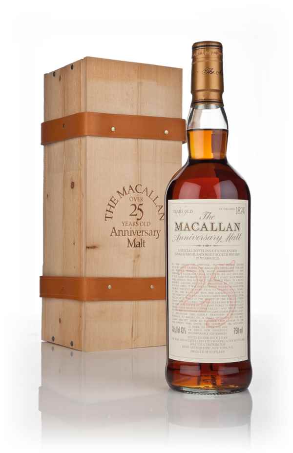The Macallan 25 Year Old - Anniversary Malt (No Vintage Statement)