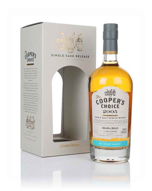 Skara Brae 16 Year Old 2005 (cask 23) - The Cooper's Choice (The Vintage Malt Whisky Co.)