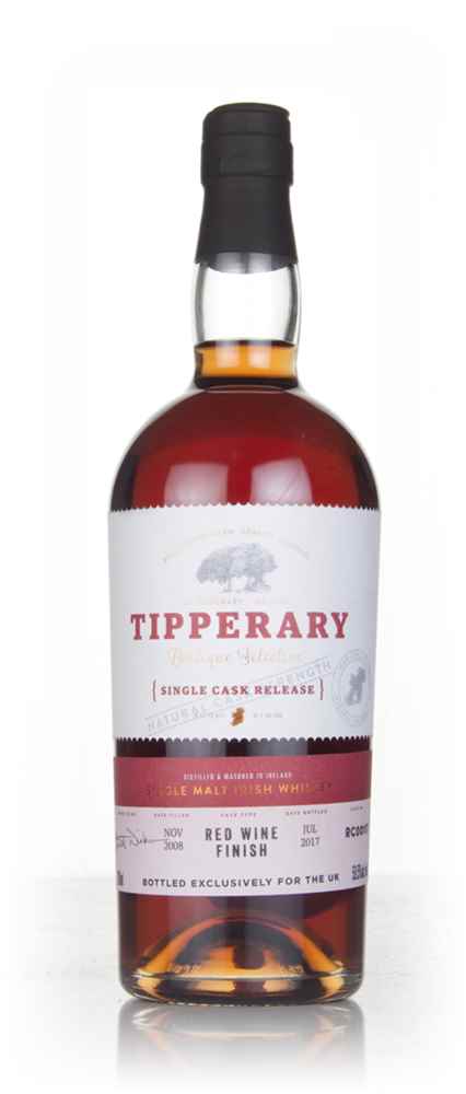 Tipperary 8 Year Old 2008 (cask RC00117) - Red Wine Cask Finish