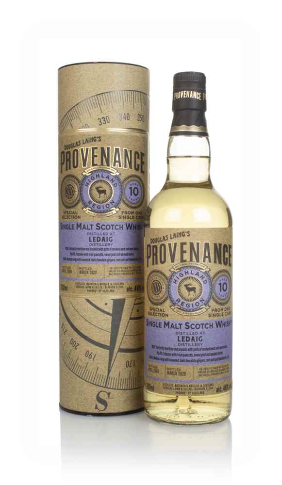 Ledaig 10 Year Old 2009 (cask 14016) - Provenance (Douglas Laing)