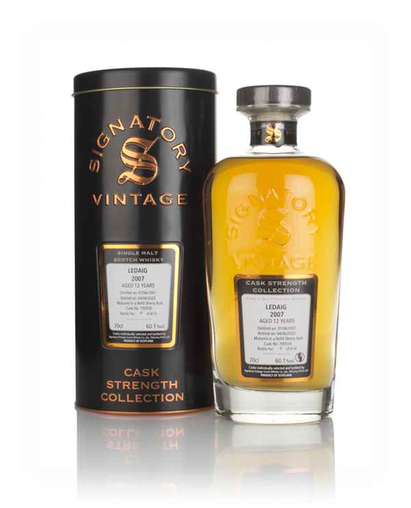 Ledaig 12 Year Old 2007 (cask 700556) - Cask Strength Collection (Signatory)