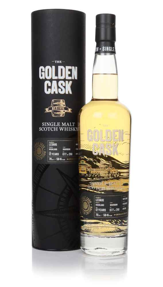 Ledaig 12 Year Old 2009 (cask CM285) - The Golden Cask (House of Macduff)