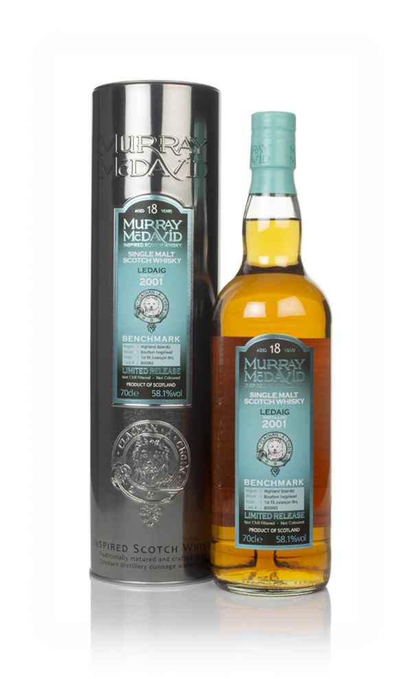 Ledaig 18 Year Old 2001 (cask 800065) - Benchmark (Murray McDavid)