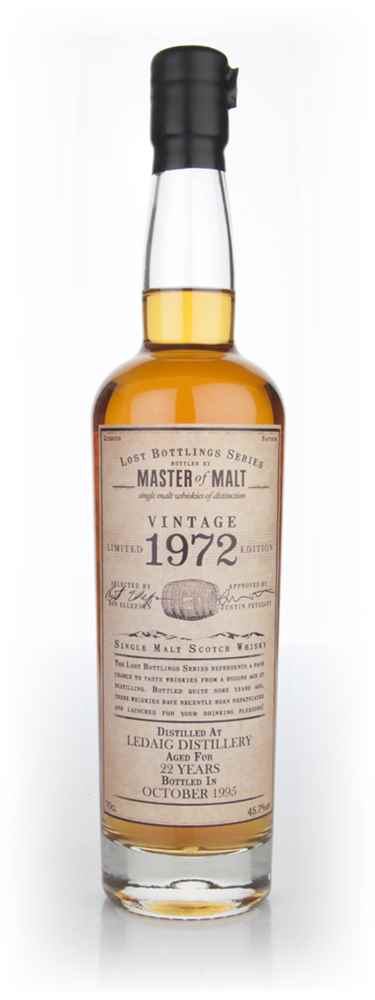 Ledaig 22 Year Old 1972 - Lost Bottlings Series (Master of Malt)