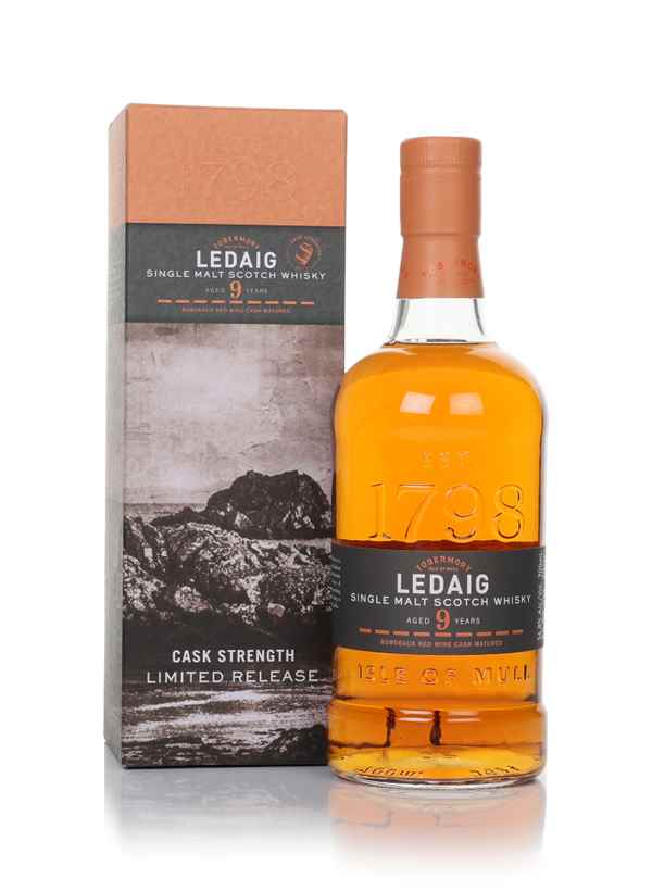 Ledaig 9 Year Old  Bordeaux Red Wine Cask Matured