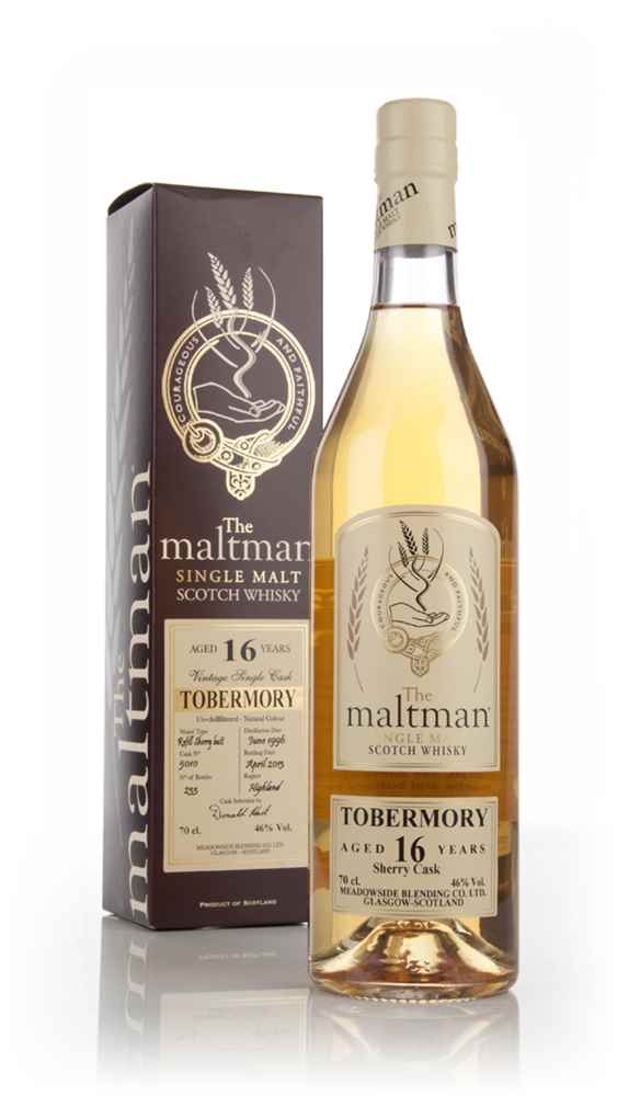 Tobermory 16 Year Old 1996 (cask 5010) - The Maltman