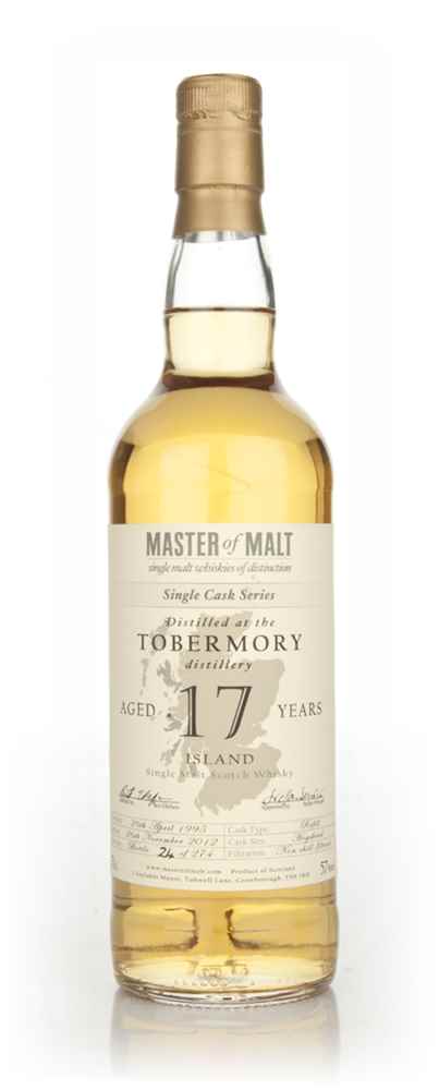 Tobermory 17 Year Old - Single Cask (Master of Malt)