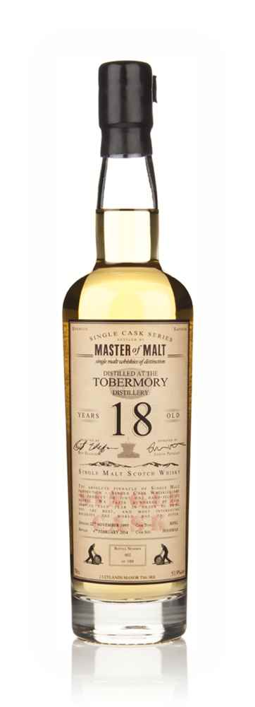 Tobermory 18 Year Old 1995 - Single Cask (Master of Malt)