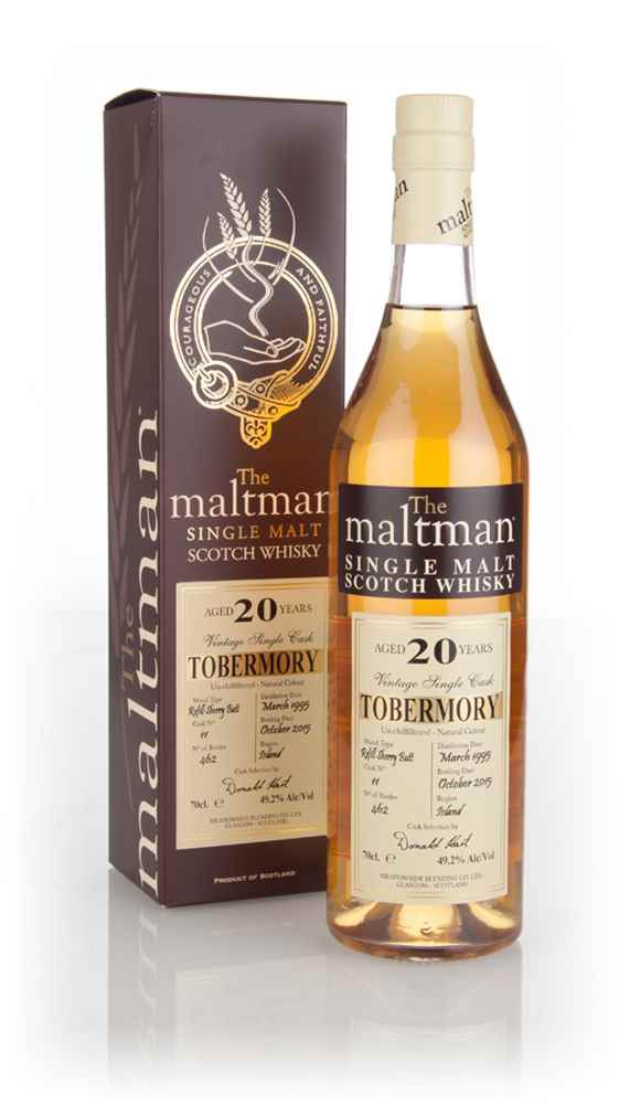 Tobermory 20 Year Old 1995 (cask 11) - The Maltman