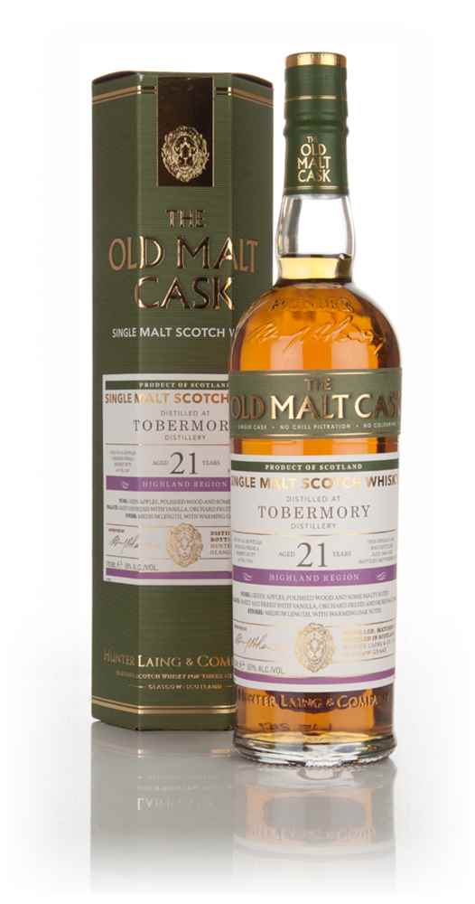 Tobermory 21 Year Old 1994 (cask 11891) - The Old Malt Cask (Hunter Laing)