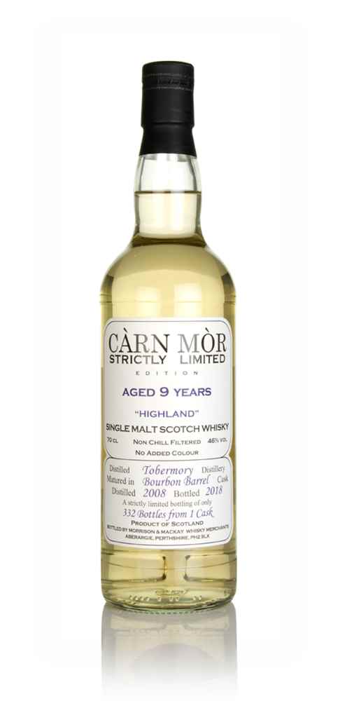 Tobermory 9 Year Old 2009 (bottled 2018) - Strictly Limited (Càrn Mòr)