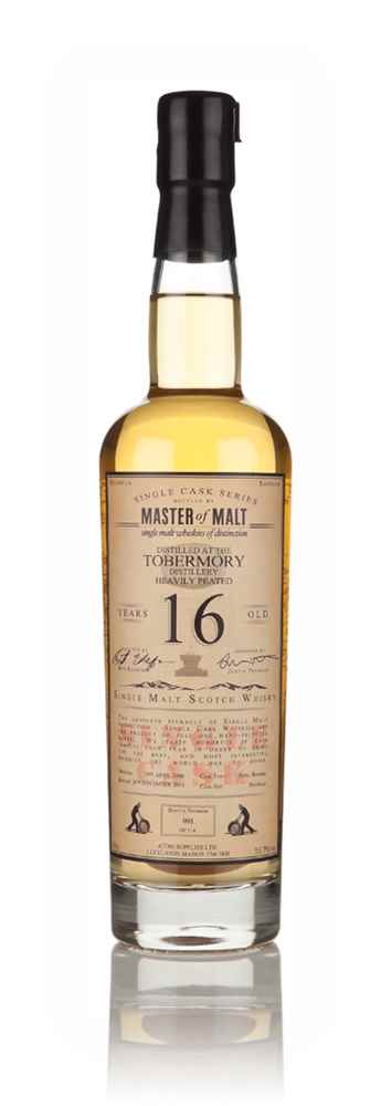 Tobermory Heavily Peated 16 Year Old 1998 - Single Cask (Master of Malt)