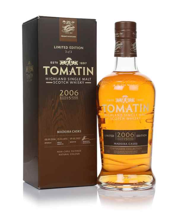 Tomatin 15 Year Old 2006 Madeira Cask - The Portuguese Collection