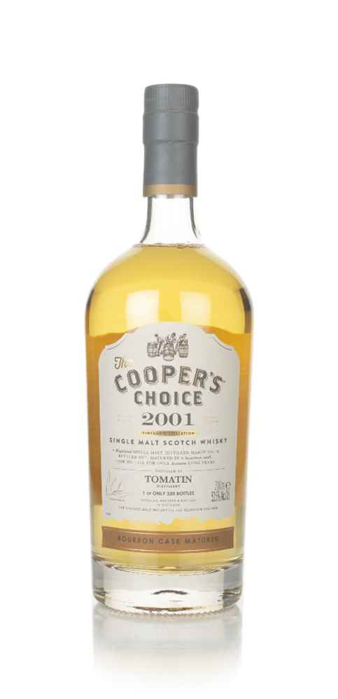 Tomatin 16 Year Old 2001 (cask 1153) - The Cooper's Choice (The Vintage Malt Whisky Co.)