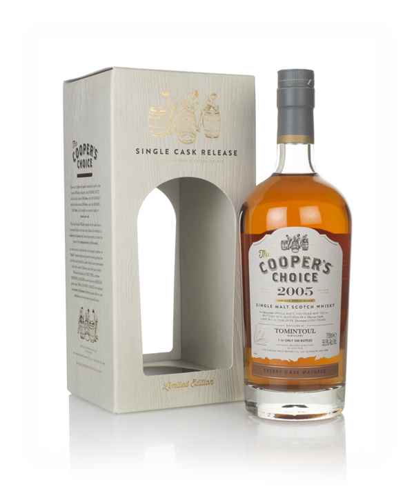 Tomintoul 13 Year Old 2005 (cask 10) - The Cooper's Choice (The Vintage Malt Whisky Co.)
