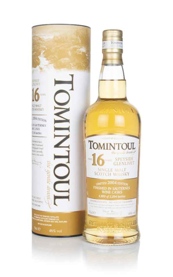 Tomintoul 16 Year Old - Sauternes Cask Finish