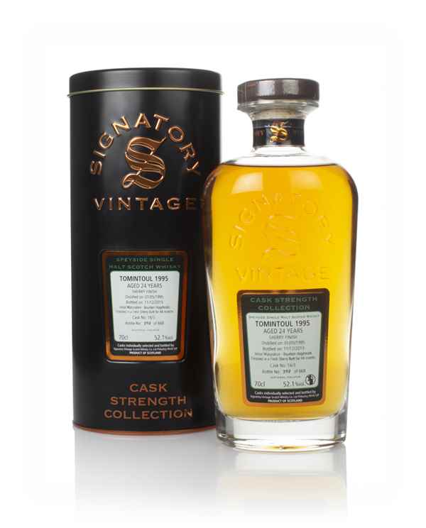 Tomintoul 24 Year Old 1995 (cask 16/3) - Cask Strength Collection (Signatory)