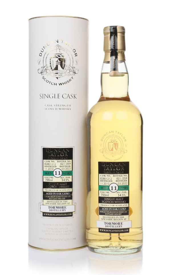 Tormore 11 Year Old 2010 (cask 82801212) - (Duncan Taylor)