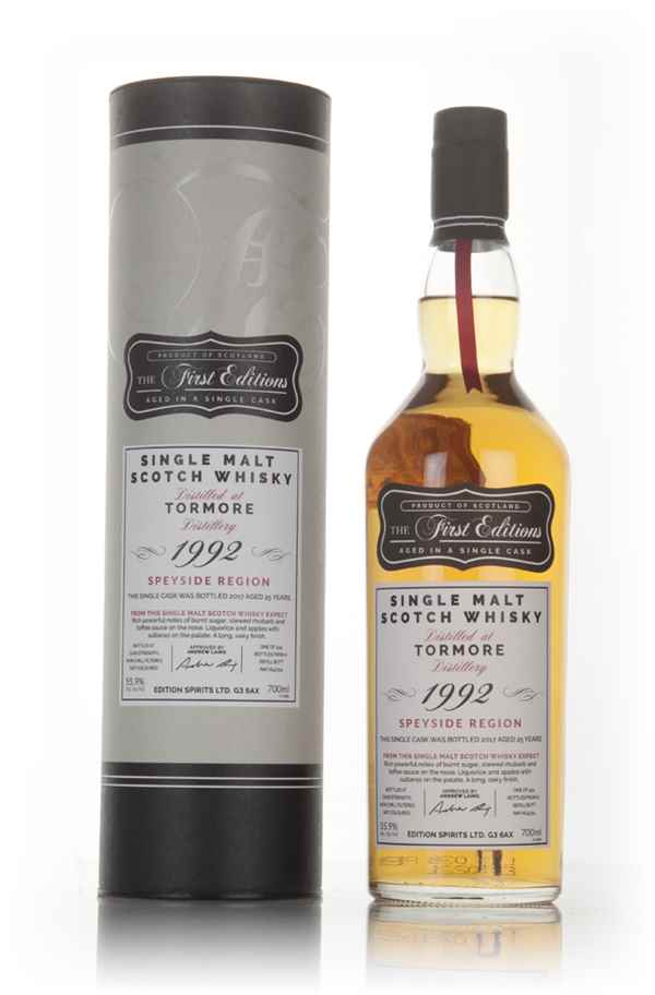 Tormore 25 Year Old 1992 (cask 13311) - The First Editions (Hunter Laing)