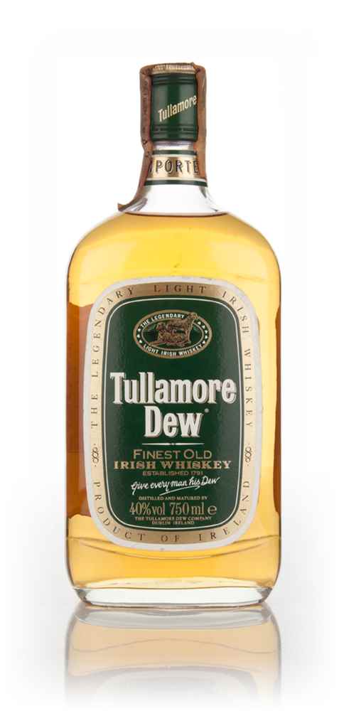 Tullamore Dew 75cl - 1980s