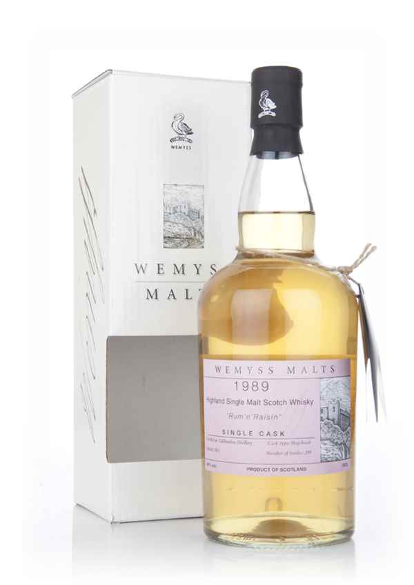 Rum 'n' Raisin 1989 - Wemyss Malts (Tullibardine)