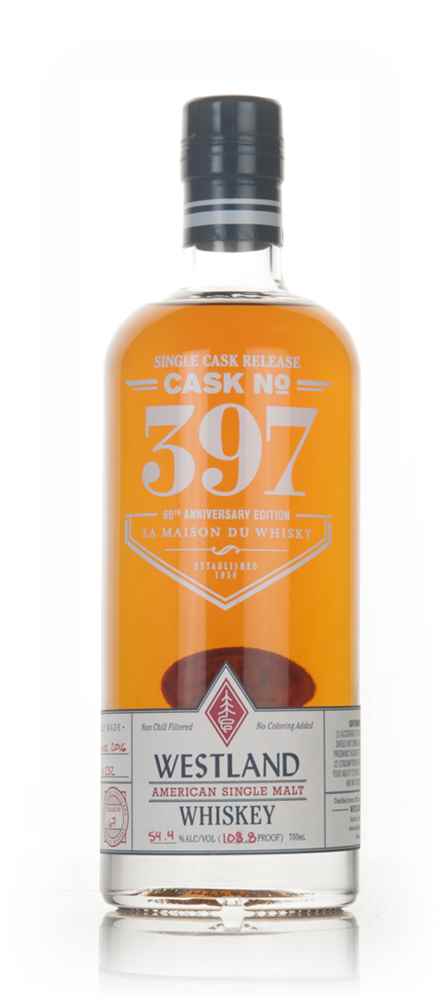 Westland American Single Malt (cask 397) (La Maison du Whisky 60th Anniversary)