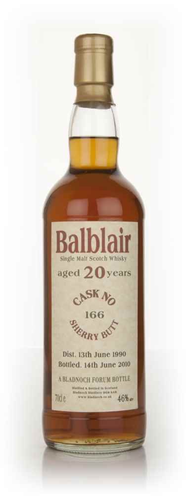 Balblair 20 Year Old 1990 (Bladnoch)