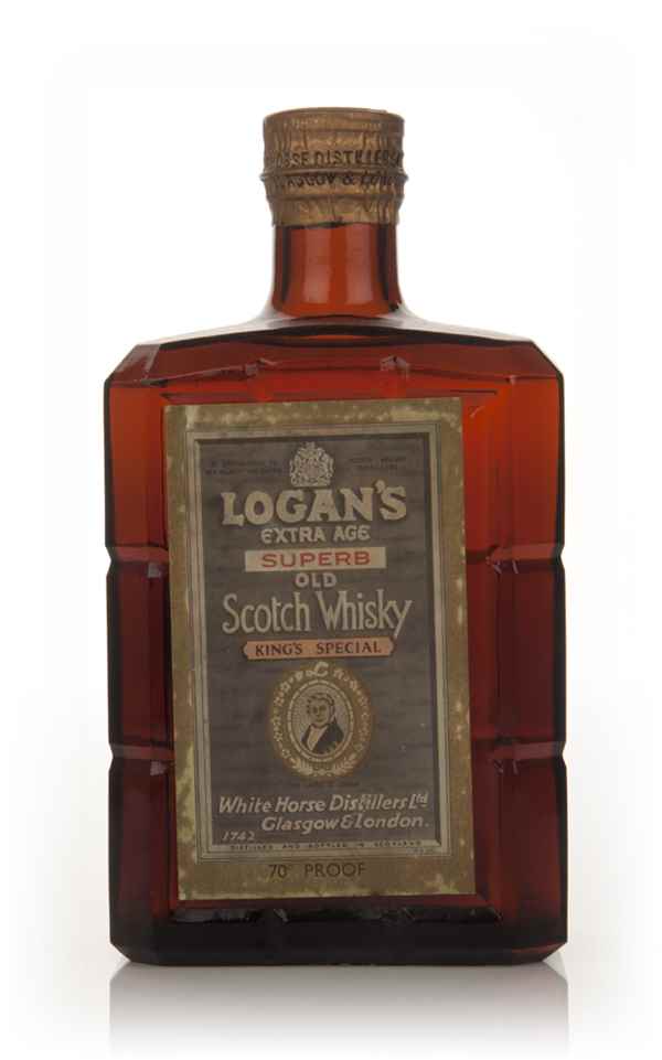 Logan's Extra Age Superb Old Blended Scotch Whisky - 1960s
