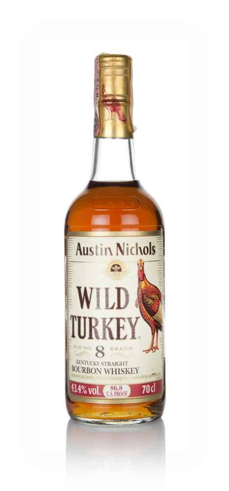 Wild Turkey Old No.8 Brand - 1990s (Italian Import)