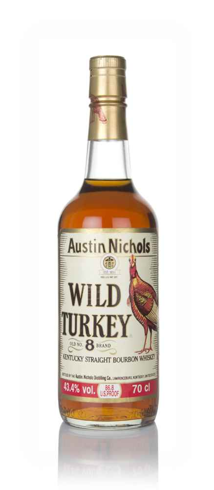 Wild Turkey Old No.8 Brand - early 1990s