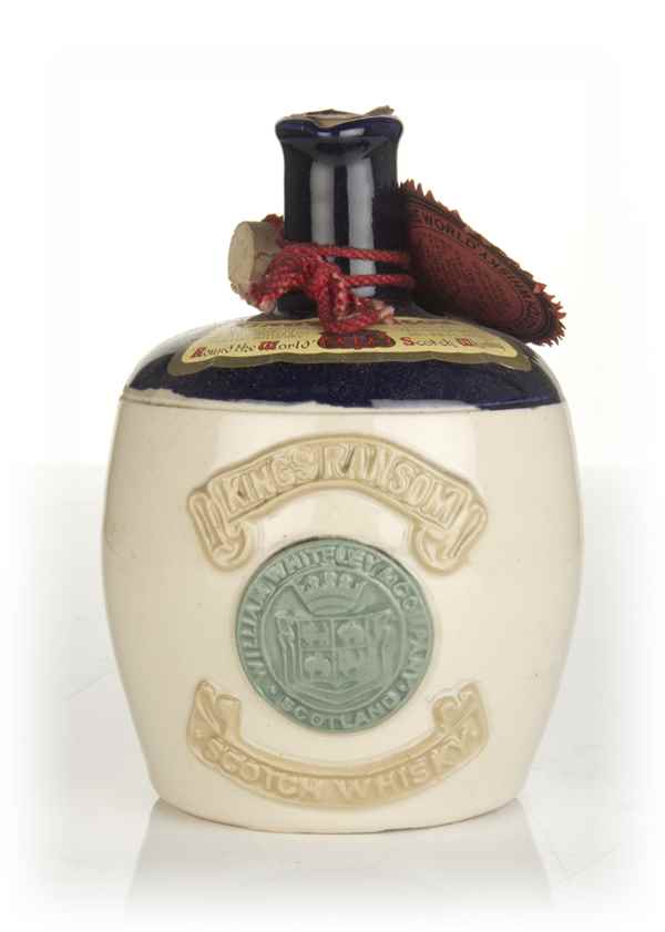 King's Ransom 12 Year Old Ceramic Decanter - 1970s