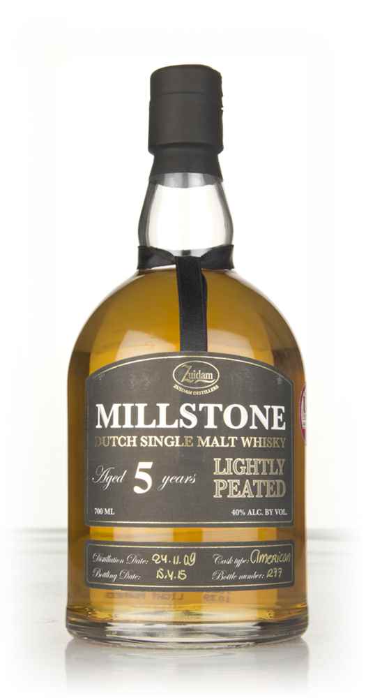 Millstone 5 Year Old Lightly Peated Dutch Single Malt Whisky