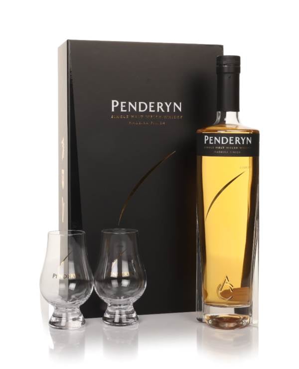 Penderyn Madeira Finish Gift Set with 2x Glasses product image