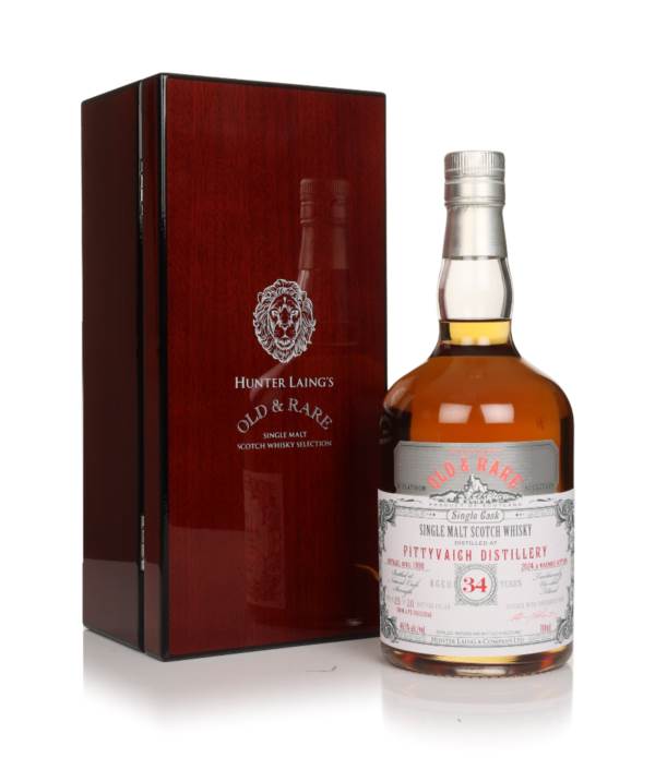Pittyvaich 34 Year Old 1990 - Old & Rare Platinum (Hunter Laing) product image