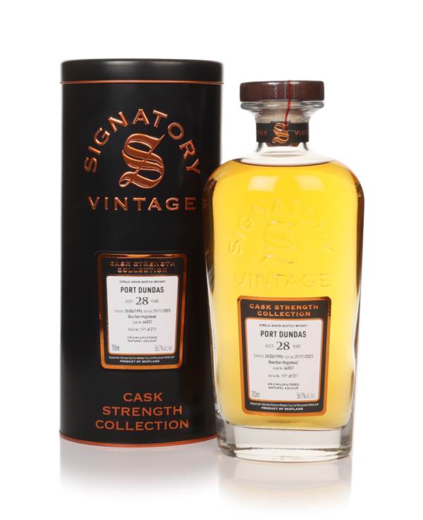 Port Dundas 28 Year Old 1995 (cask 64907) - Cask Strength Collection (Signatory) product image