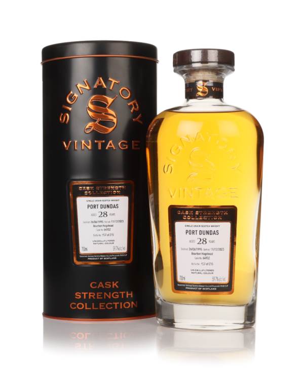 Port Dundas 28 Year Old 1995 (cask 64932) - Cask Strength Collection (Signatory) product image