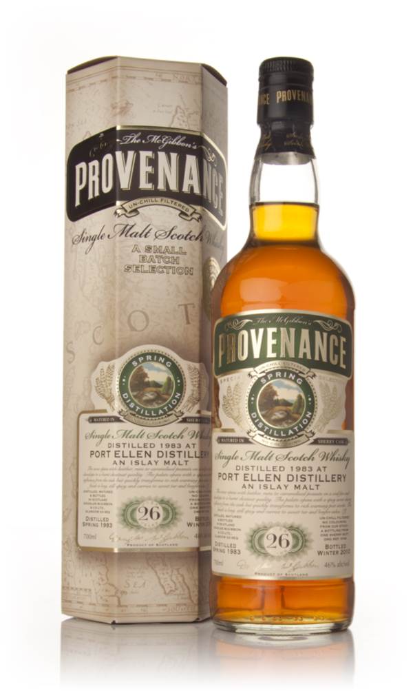 Port Ellen 26 Year Old 1983 - Provenance (Douglas Laing) product image