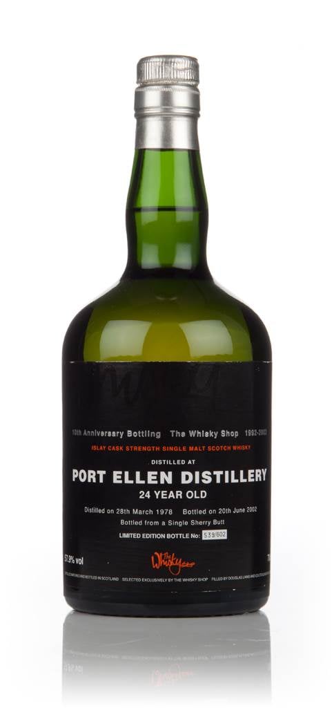 Port Ellen 24 Year Old 1978 (bottled 2002) - The Whisky Shop 10th Anniversary Bottling product image