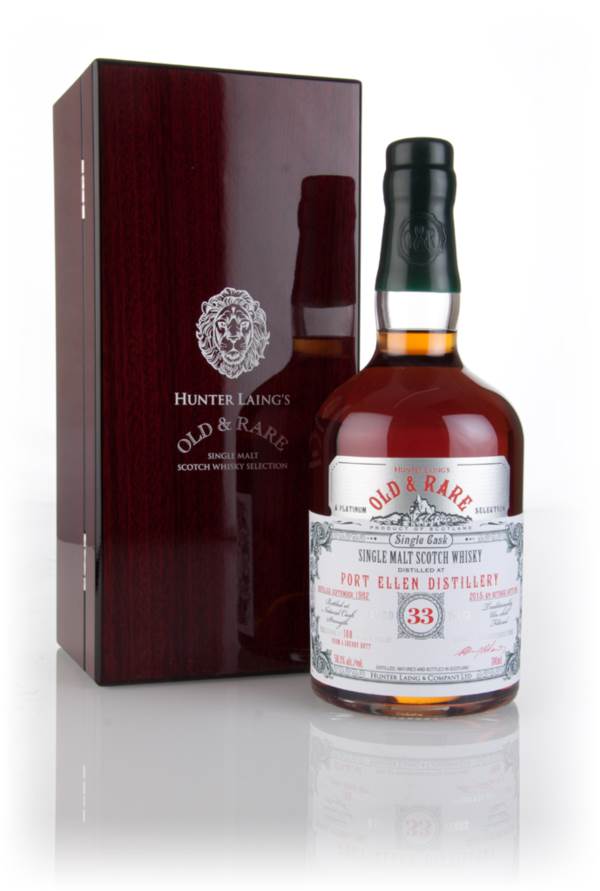 Port Ellen 33 Year Old 1982 - Old & Rare Platinum (Hunter Laing) product image