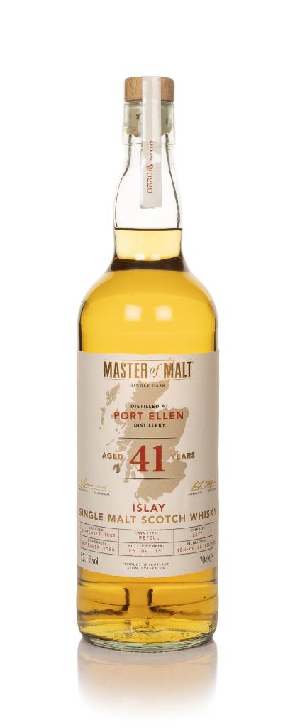 Port Ellen 41 Year Old 1982 Single Cask (Master of Malt) product image