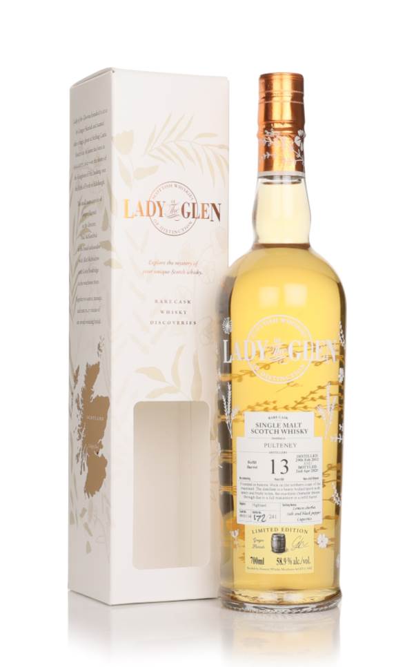 Pulteney 13 Year Old 2012 (cask 800134) - Lady of the Glen (Hannah Whisky Merchants) product image