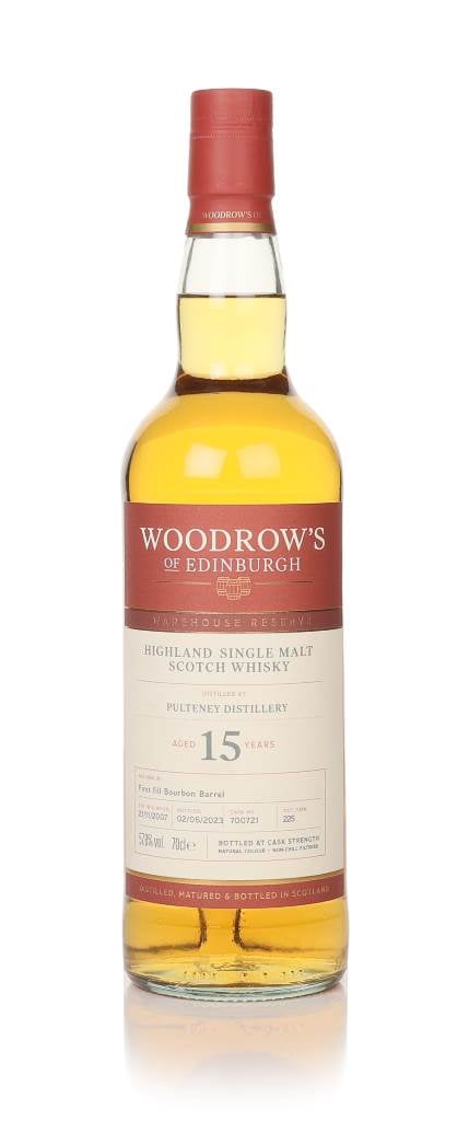 Pulteney 15 Year Old 2007 (cask 700721) - Woodrow's of Edinburgh product image