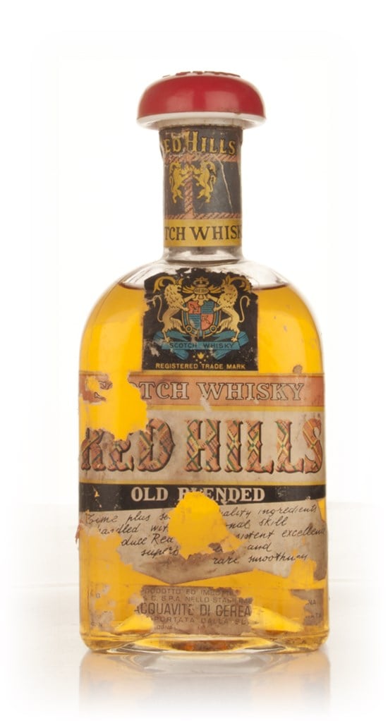 Red Hills Blended Scotch Whisky - 1960s