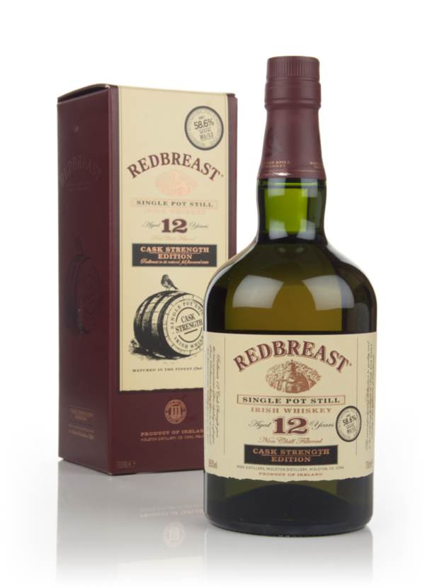 Redbreast 12 Year Old Cask Strength - Batch B1/12 (No Box / Torn Label) product image