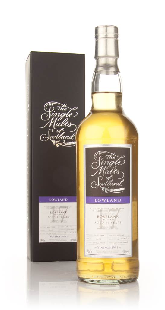 Rosebank 17 Year Old 1991 - Single Malts of Scotland (Speciality Drinks) product image