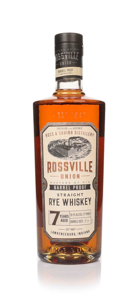 Rossville Union 7 Year Old Barrel Proof Straight Rye product image