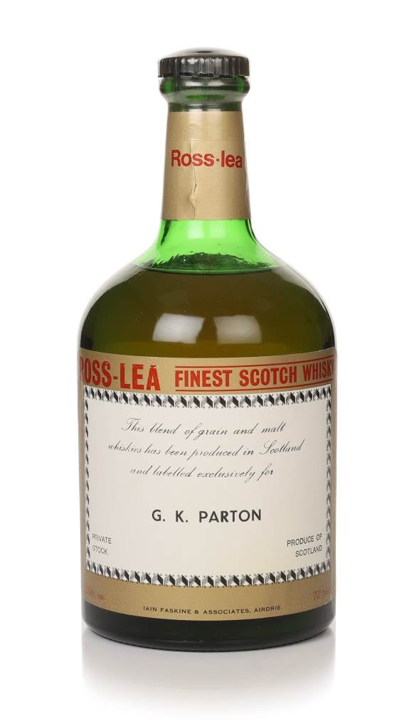 Ross-Lea Finest Scotch Whisky - 1970s G.K. Parton Exclusive product image