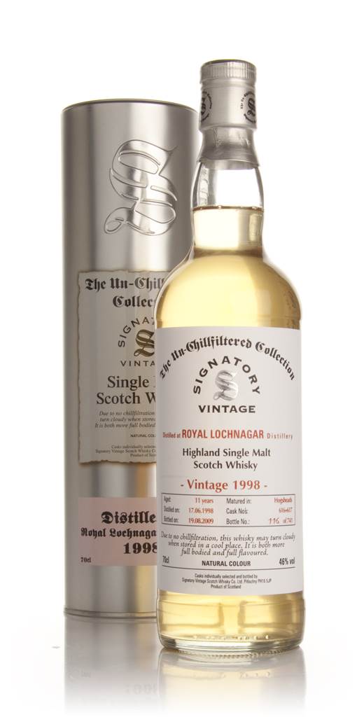 Royal Lochnagar 11 Year Old 1998 - Un-Chillfiltered (Signatory) product image